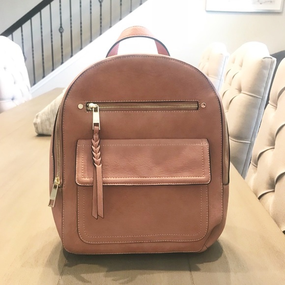 gap leather backpack